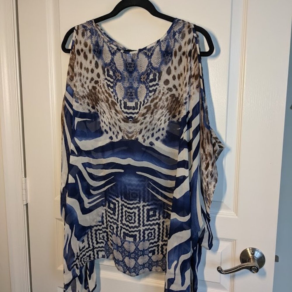 Chico's Black Label "Cold Shoulder" blouse.  It’s stunning!